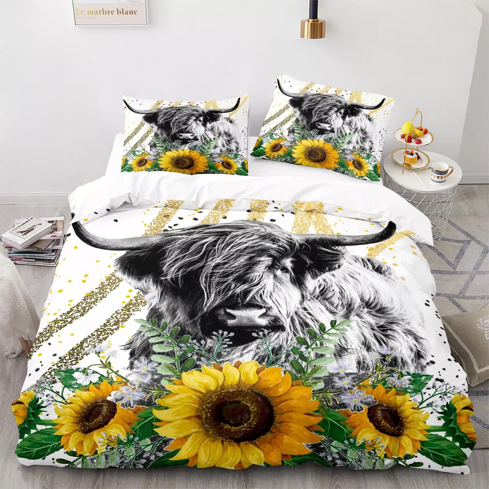 Luxury Feel Satin Duvet Cover Set - Smooth & Breathable-Queen 9