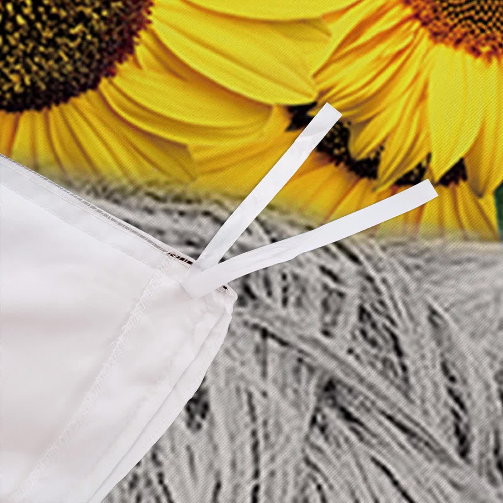 Nature-Inspired Floral Duvet Cover Set - Hypoallergenic Fabric-Double 5