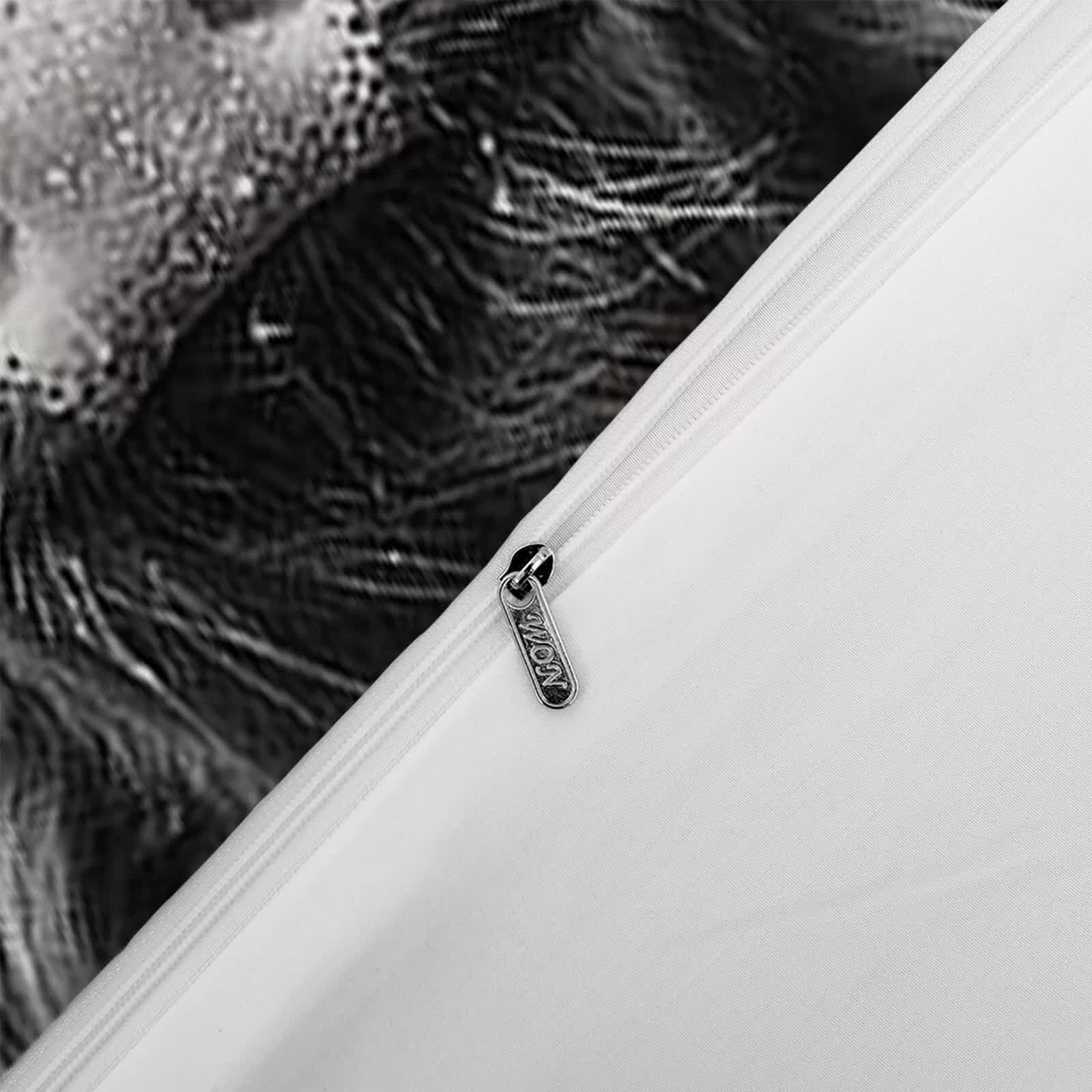 Nature-Inspired Floral Duvet Cover Set - Hypoallergenic Fabric-King 4