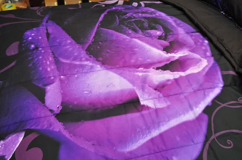 Rose Golden Hour Comforter Set – Aesthetic 3‑Piece Bedroom Mood 6