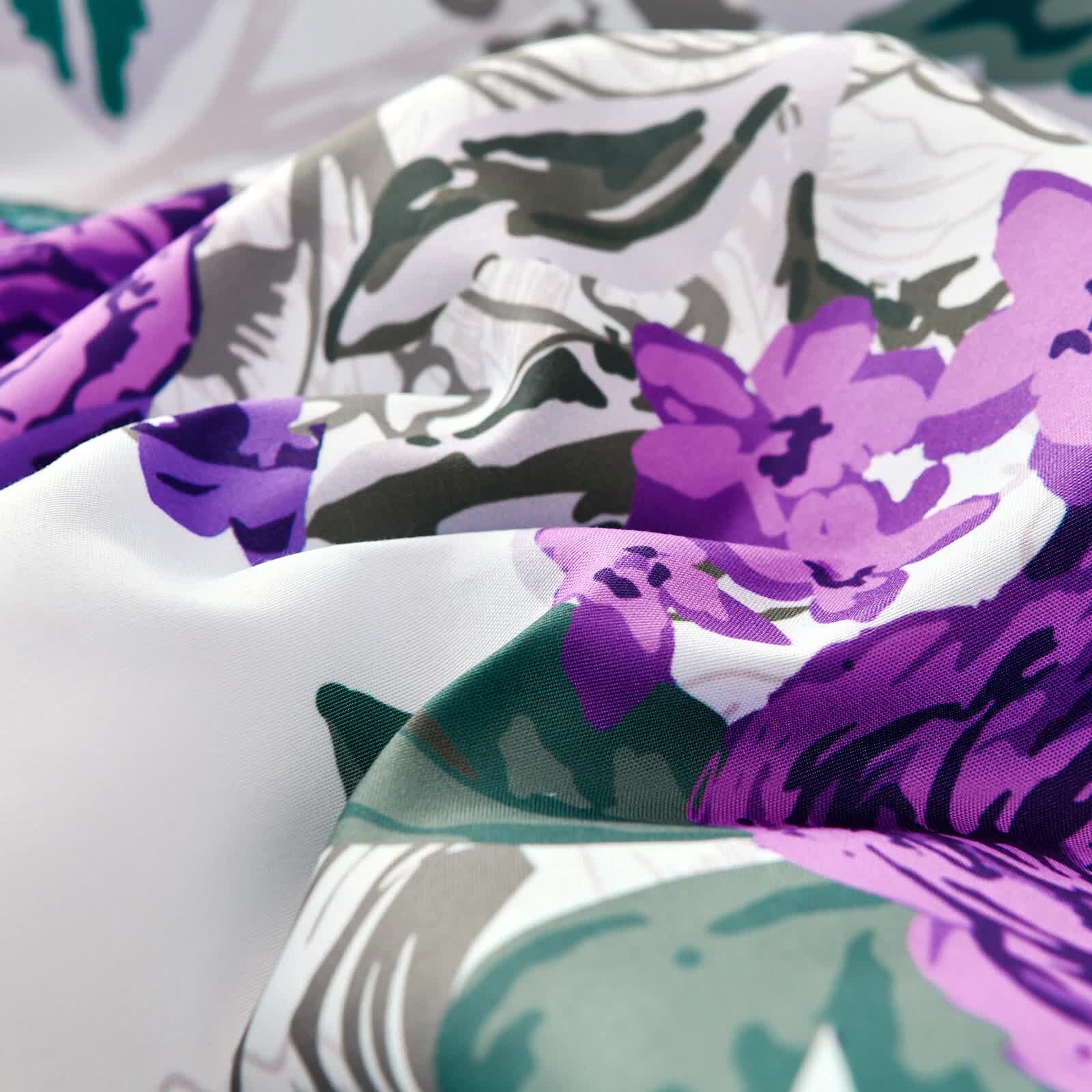 Luxe Loft Purple rose Quilted Comforter & Shams – Trending 3‑Piece Set 5