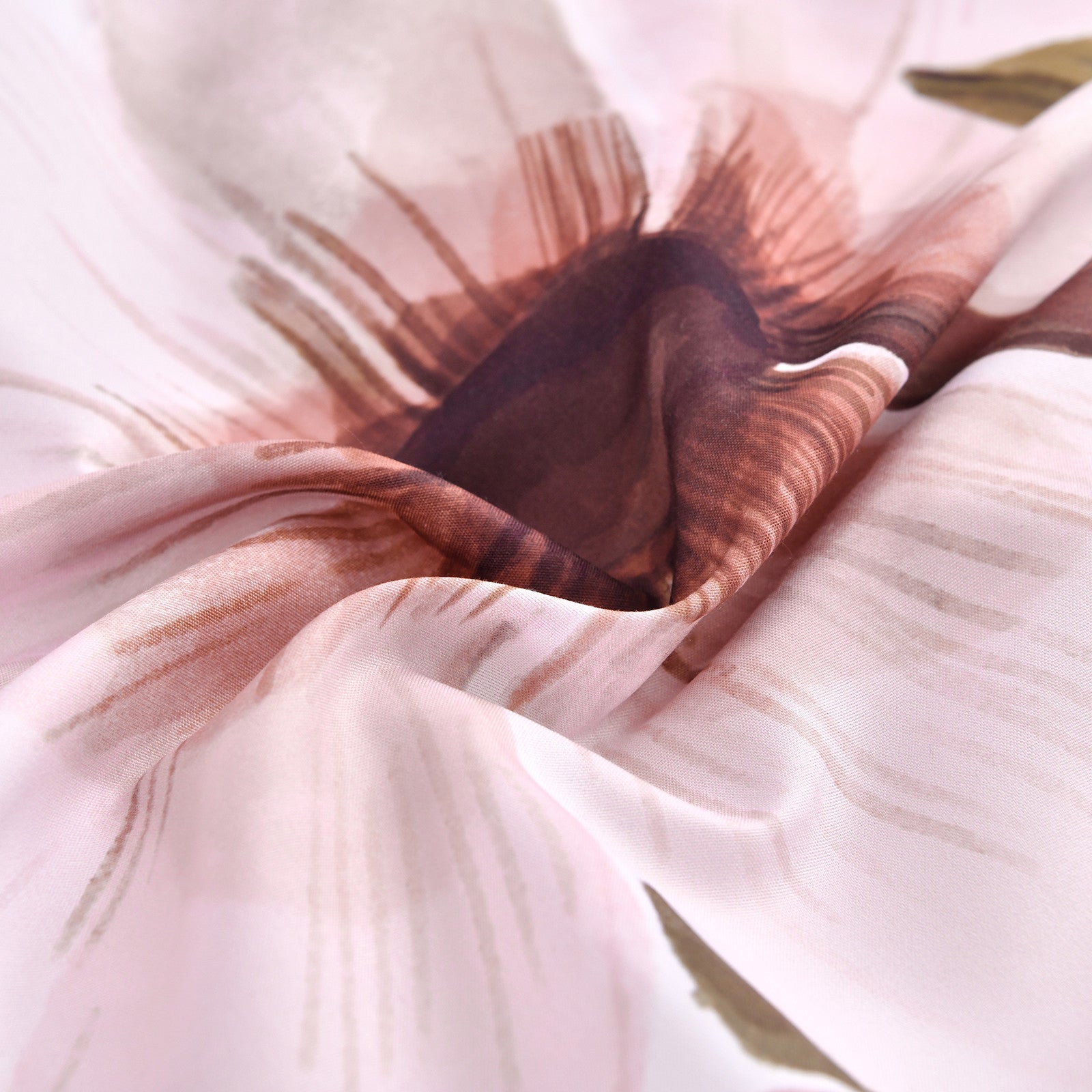 Floral Comforter Set, King Size, Blush Floral 3-Piece Bedding, Soft Microfiber for All Seasons 11