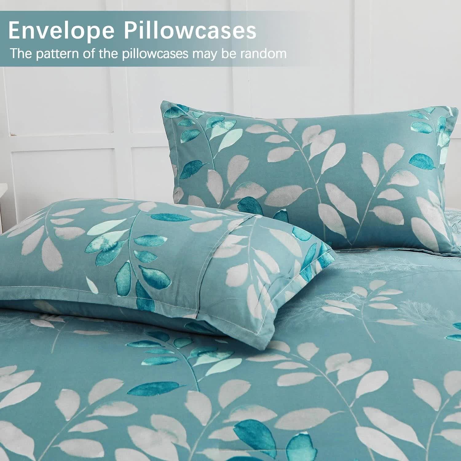 GlowUp Bedroom Teal Comforter – 3‑Piece Insta‑Aesthetic Set 4
