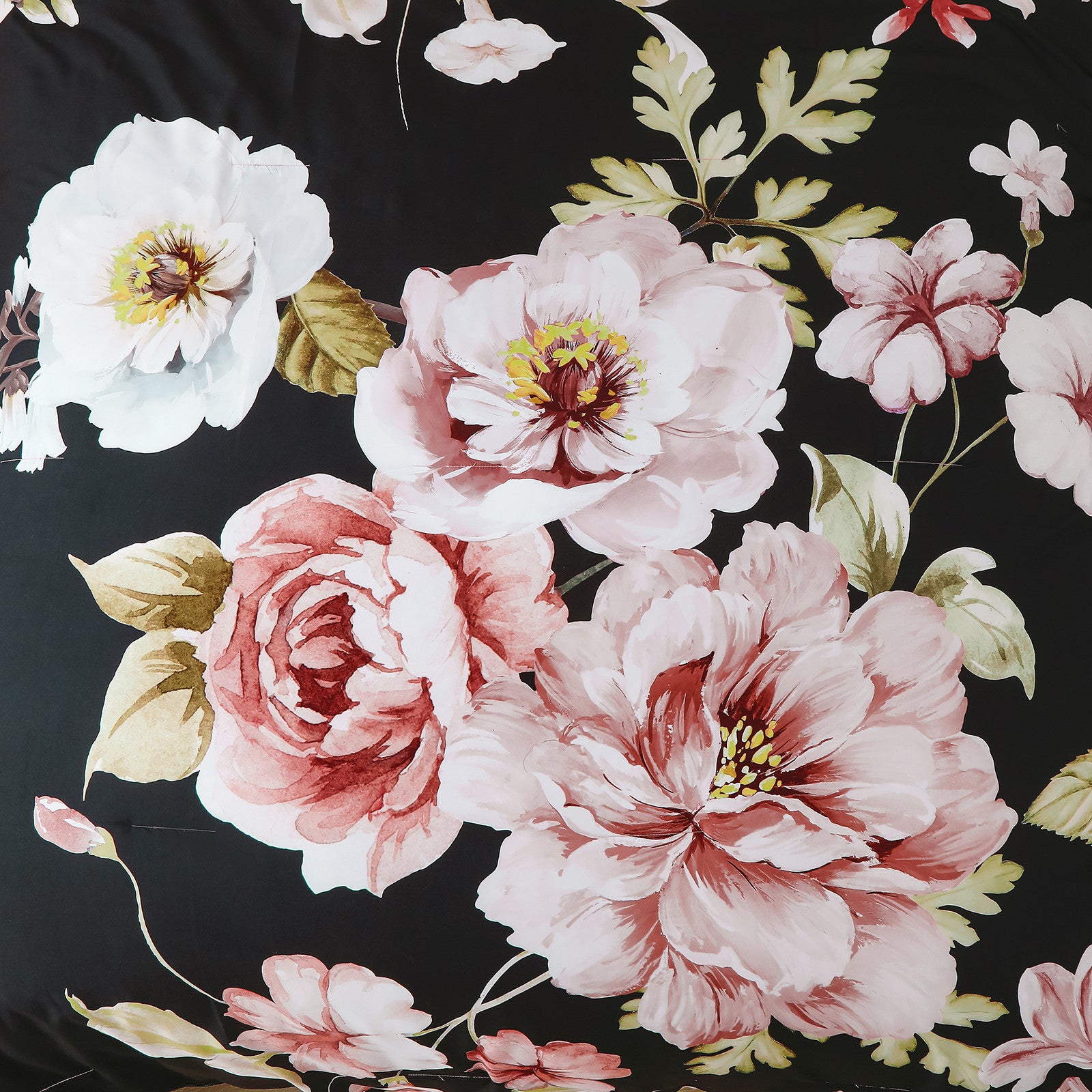 Soft Warm Floral Comforter Set, King Size, Ultra-Plush Bedding with Pillowcases 6