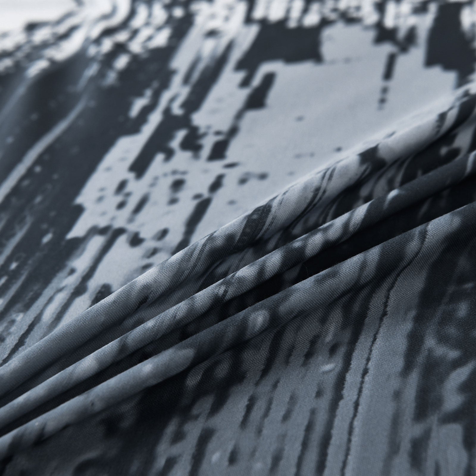 Floral Stripes Comforter Set, King Size, Warm 3-Piece Bedding with Pillowcases 4