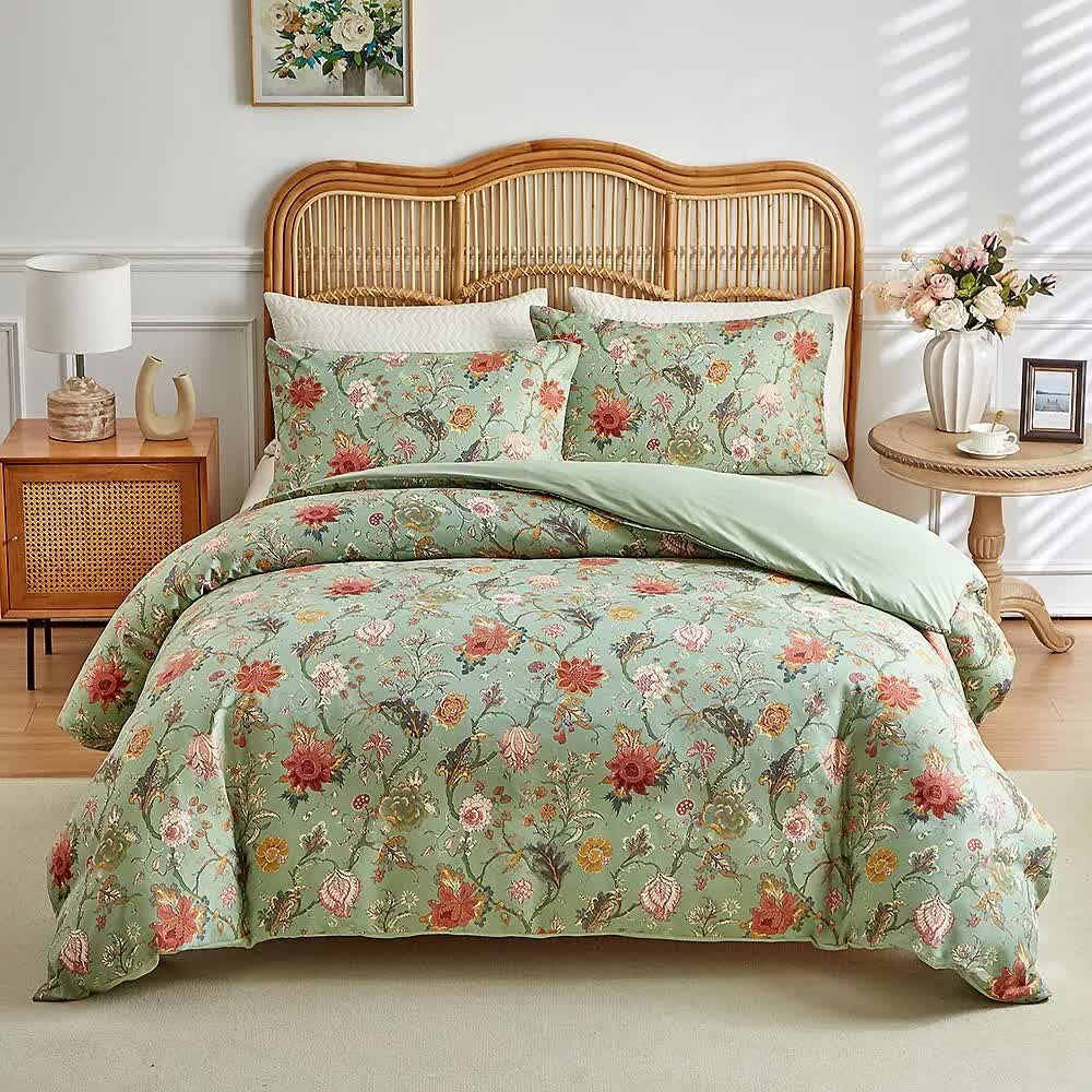 Fresh Start Comforter Collection – 3‑Piece Soft Quilt Look