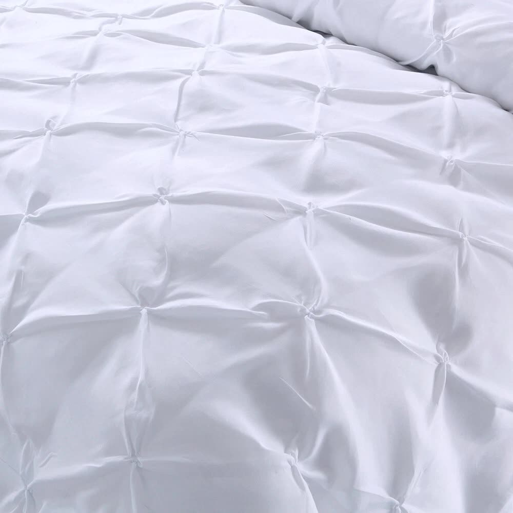 Minimal Mood white Comforter Collection – Modern 3‑Piece Set 3