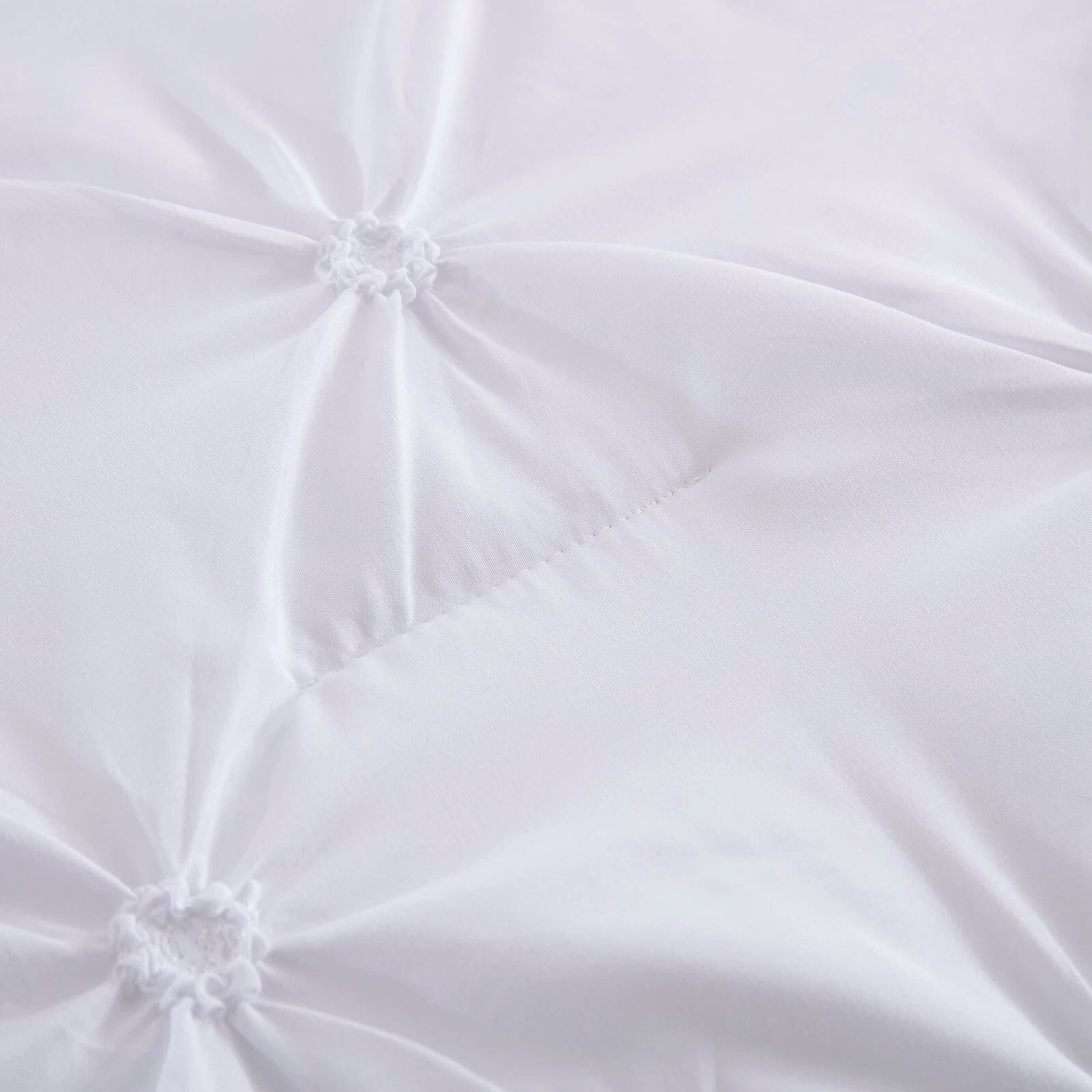 Minimal Mood white Comforter Collection – Modern 3‑Piece Set 7