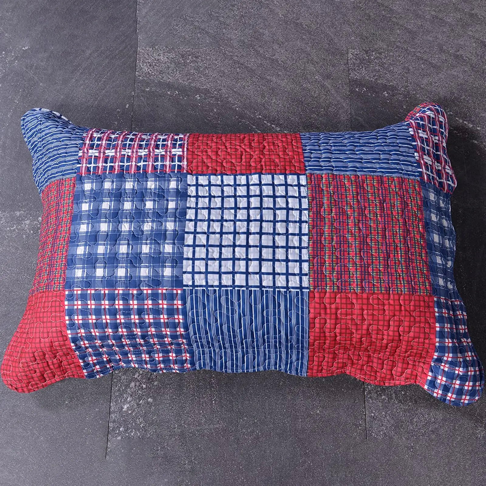 Finesse Quilted Bedspread and Pillowcases Set: Transform Your Sleep Experience - Queen size 5