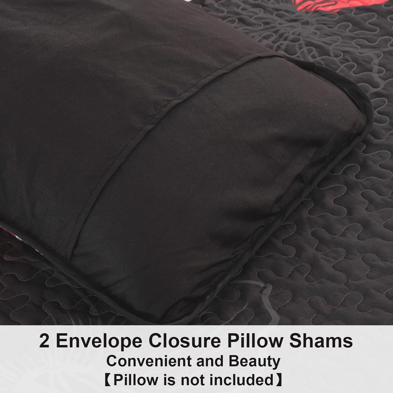 Glorious Quilted coverlet and pillowcovers set: Unmatched Beauty - Queen size 6