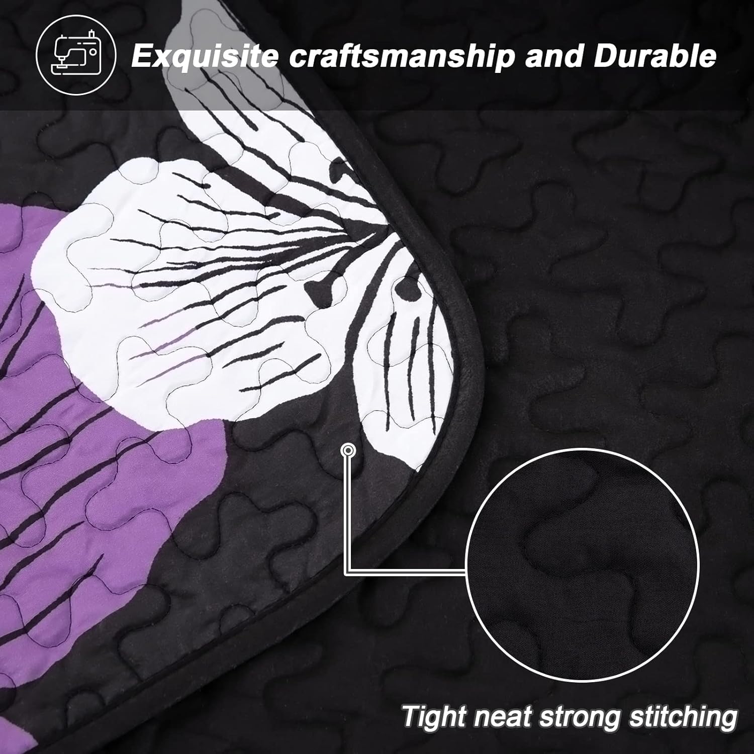 Majestic Quilted Bedspread and Pillowcases Set: Unmatched Beauty and Comfort - Queen size 6