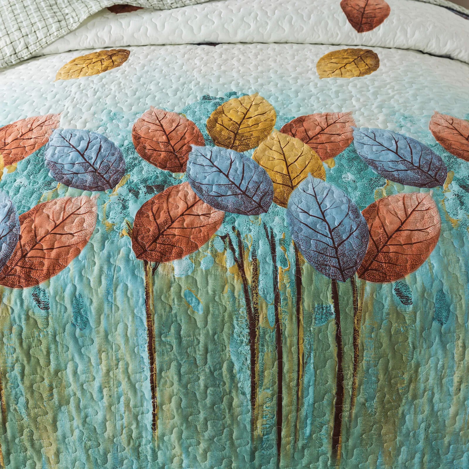 Majestic Quilted bedspread and pillowcovers set: Enhance Your Sleep Experience - Queen size 3