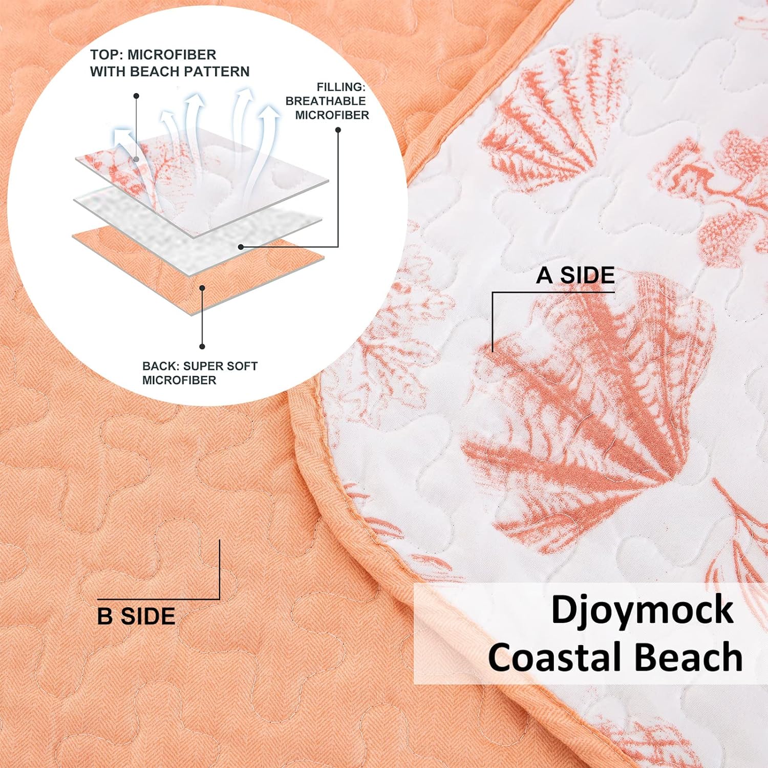 Sleek Quilted Bedspread and Pillowcases Set: Contemporary Style and Comfort - Queen size 4