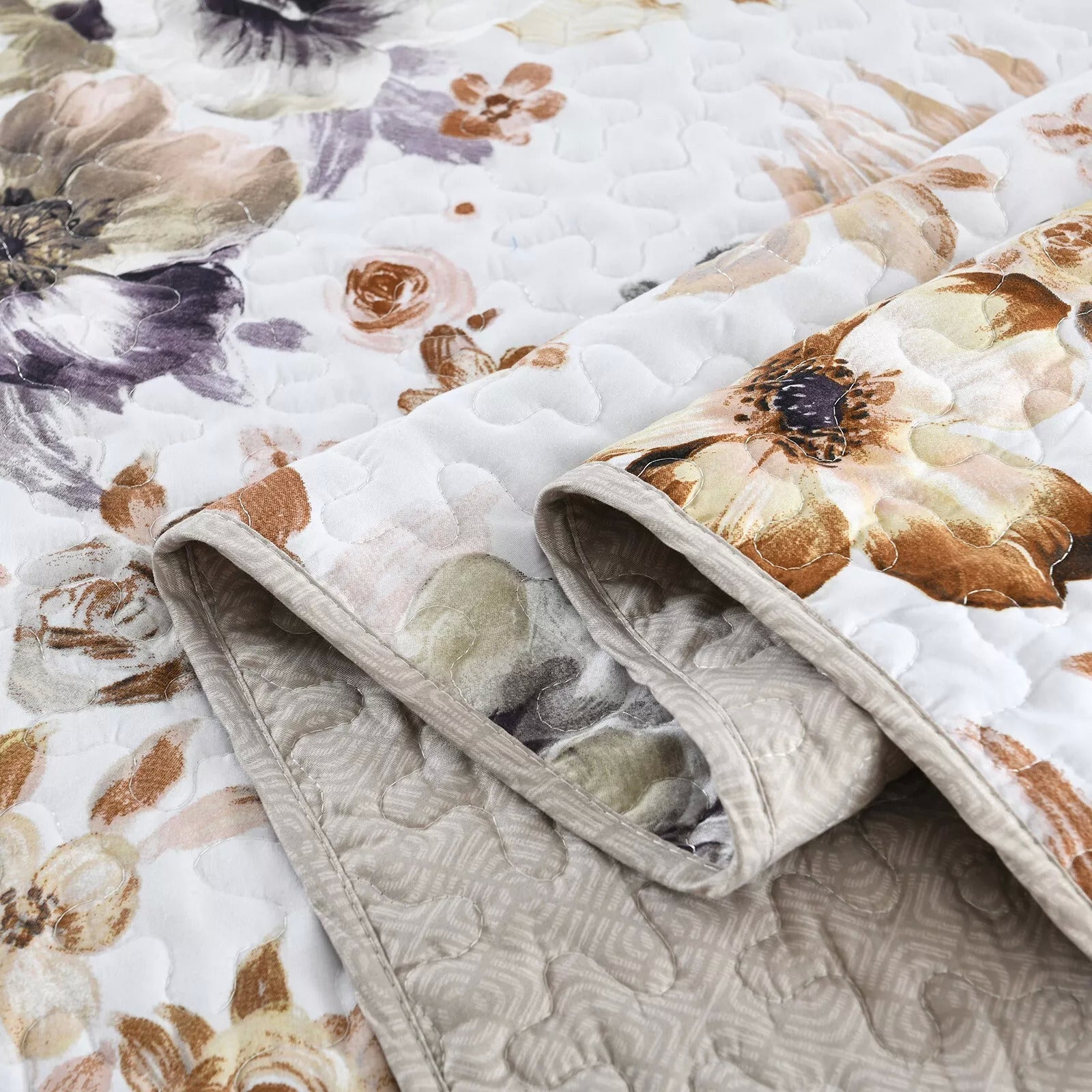 Zen Quilted bedspread and pillowcovers set: Find Your Inner Peace - Queen size 5