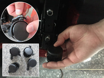 Recliner Lift Heat Massage Armchair Sofa Leather 2 Motor Chair Black 7