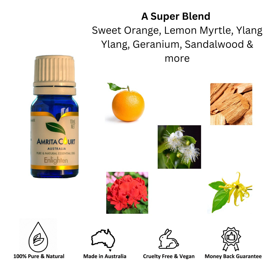 Amrita Court Pure and Essential Oils Enlighten 10ml 4