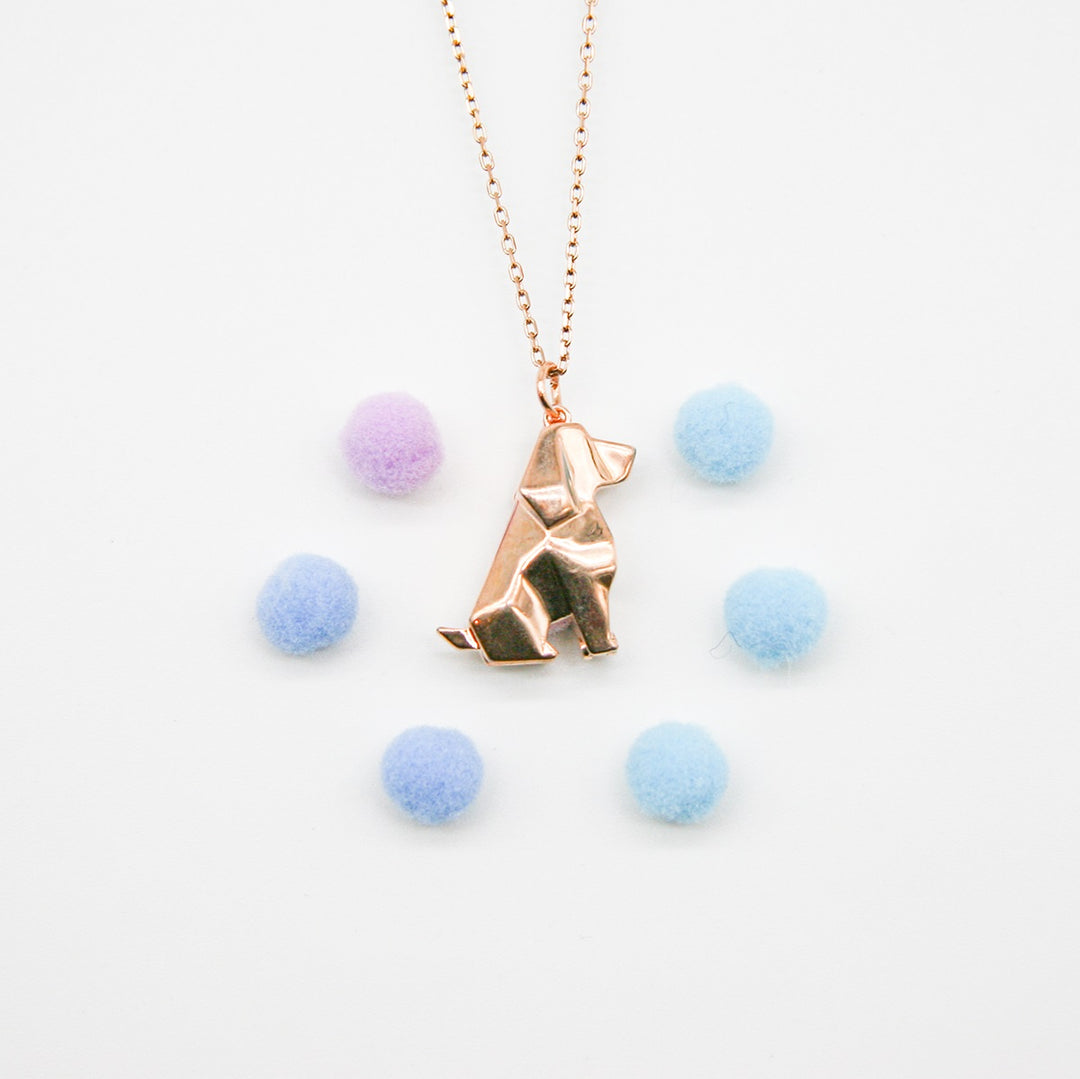 Gift Box - Dog Rose Gold Aroma Necklace + Purify Oil Blend 6