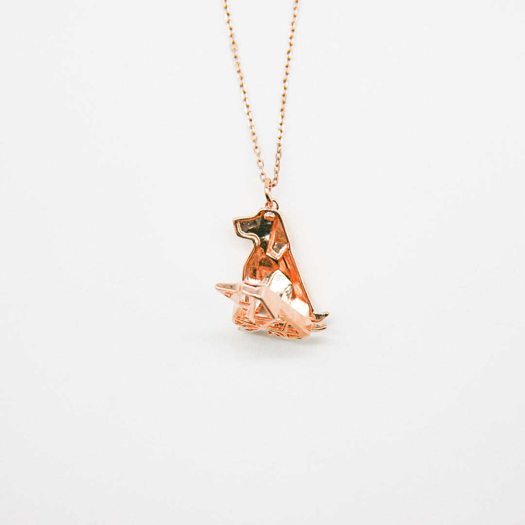 Gift Box - Dog Rose Gold Aroma Necklace + Purify Oil Blend 7