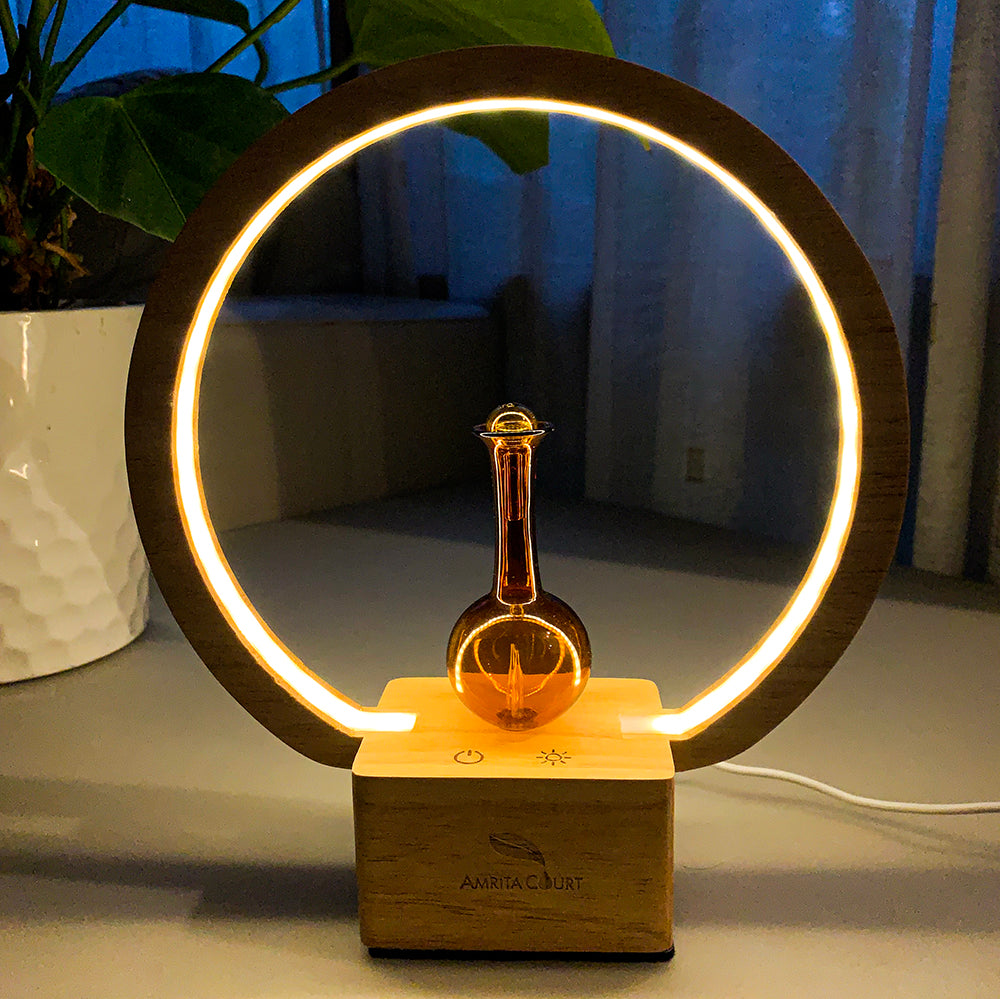 LUNA (Nebuliser+Ringlight) - Waterless Diffuser | Essential oil Burner | Aromatherapy| Home Fragrance 6