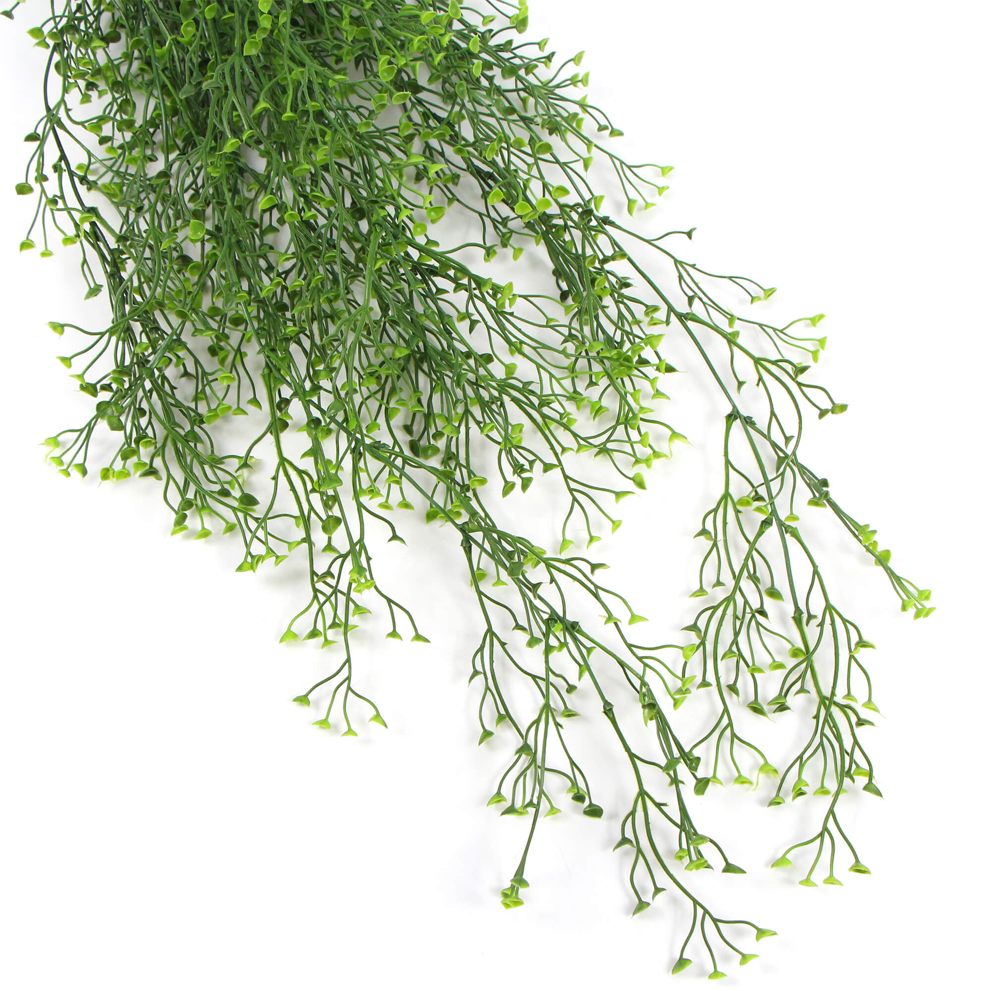 Artificial Hanging Plant (Natural Green) UV Resistant 90cm 5