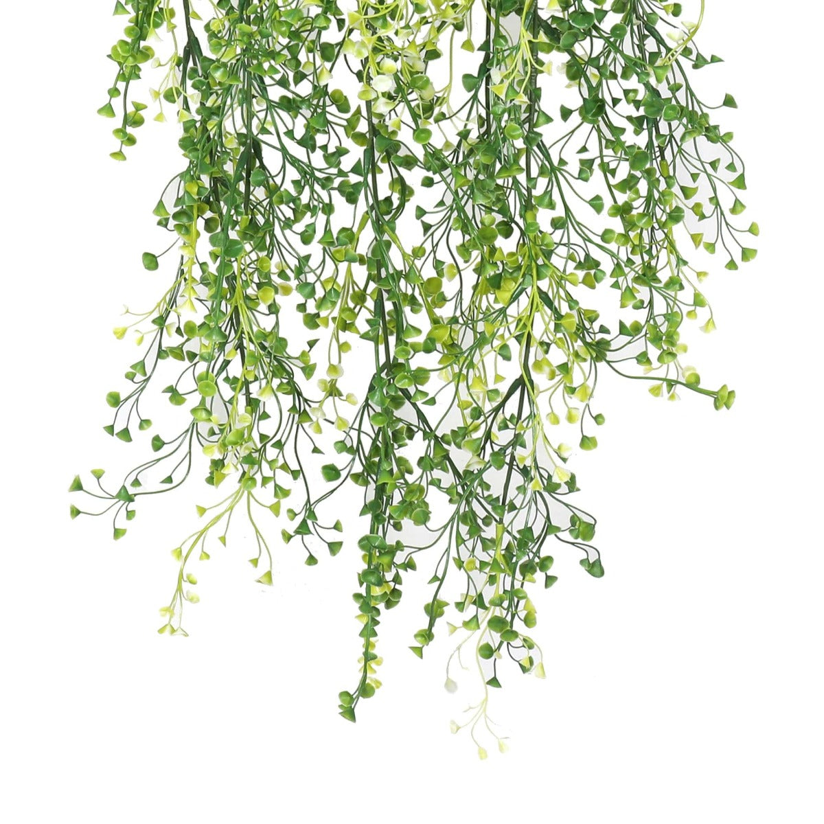 Artificial Hanging Plant (Mixed Green String of Pearls) UV Resistant 90cm 3