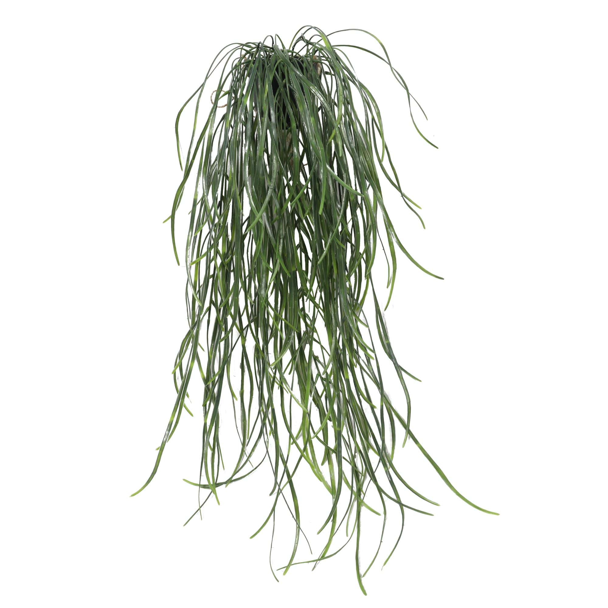 Artificial Hanging Potted Plant (Willow Leaf) 66cm UV Resistant 3