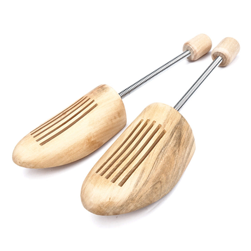 Small Wooden Spring Shoe Tree Stretcher, Size EUR 35-38  (One pair) 3