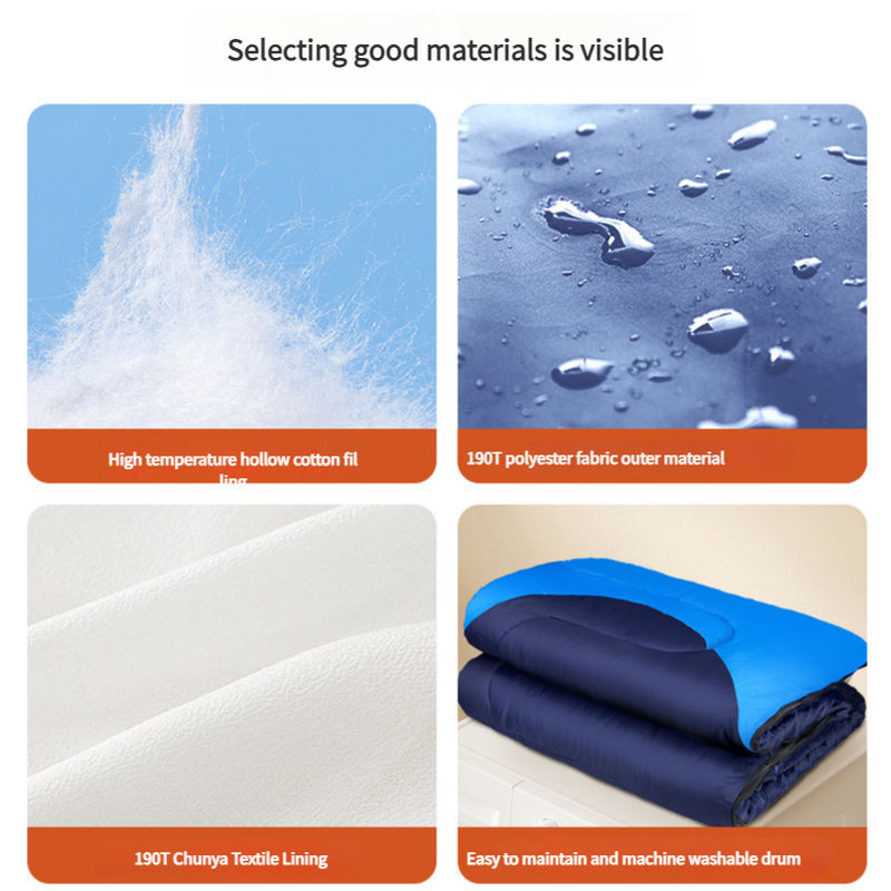 Sleeping Bag -  Lightweight for Adults, Camping, Hiking, Backpacking (With accessories + eye mask + earbuds + square pillow) 6