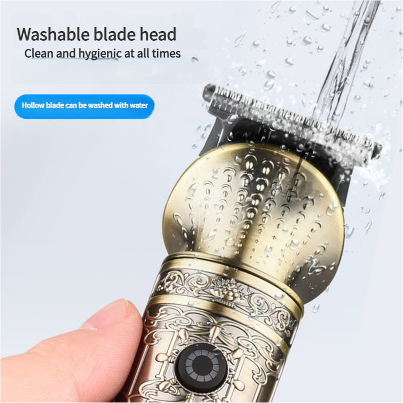 Vintage Electric Hair Trimmer & Multi-Grooming Kit with Precision Attachments YYT-631 3