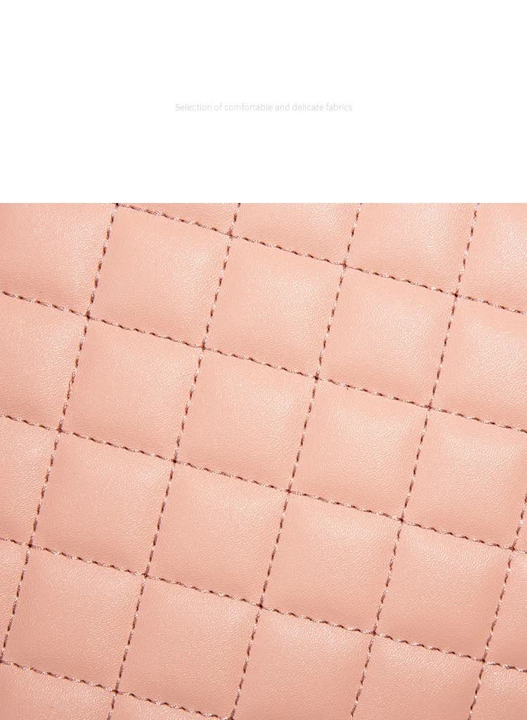 Elegant Quilted Tote Bag with Matching Clutch in White 3