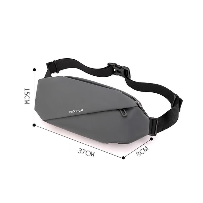 Versatile Crossbody/Fanny Pack for Men - Lightweight and Large Capacity (Army Green) 3