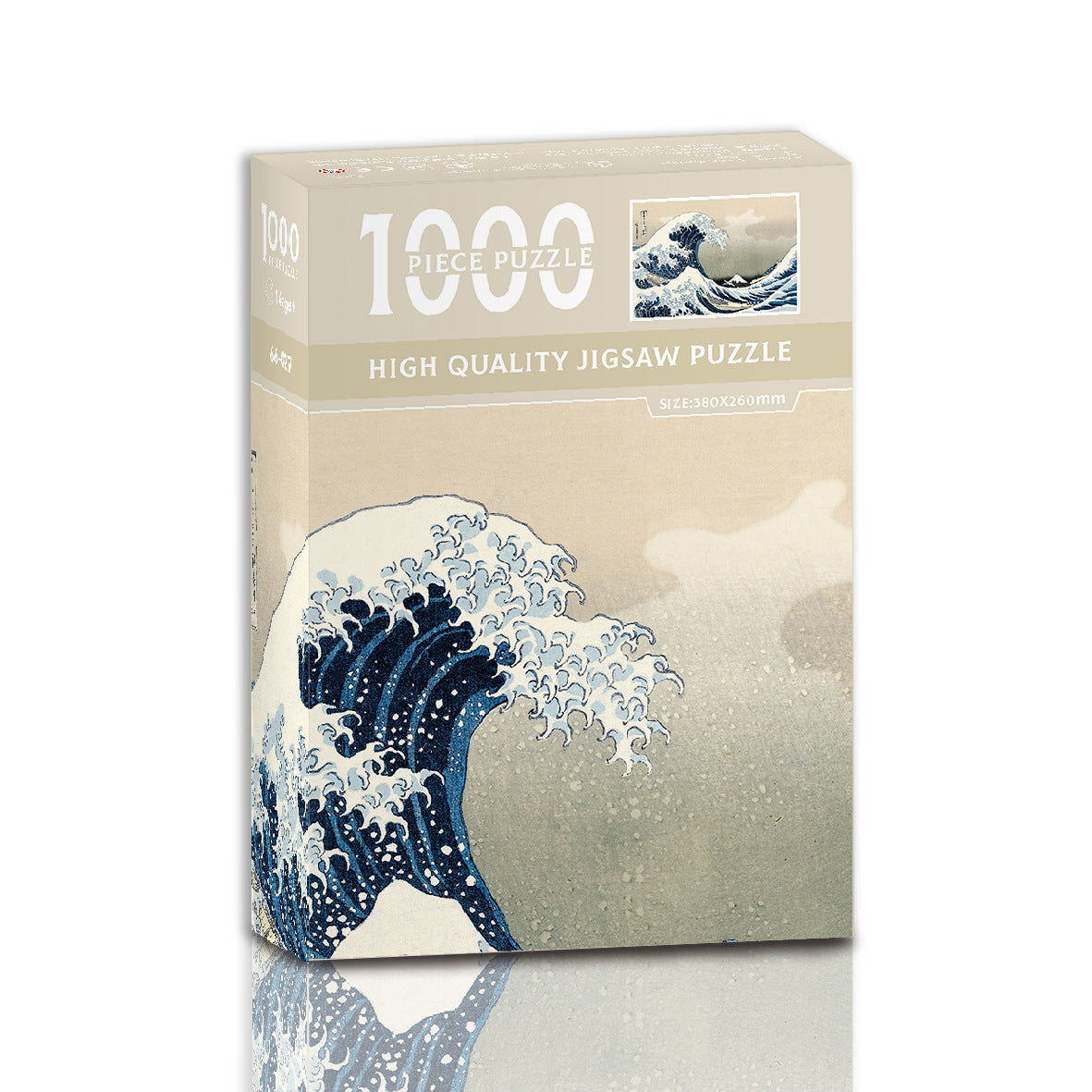 1000-Piece High-Quality Jigsaw Puzzle - The Great Wave off Kanagawa 1