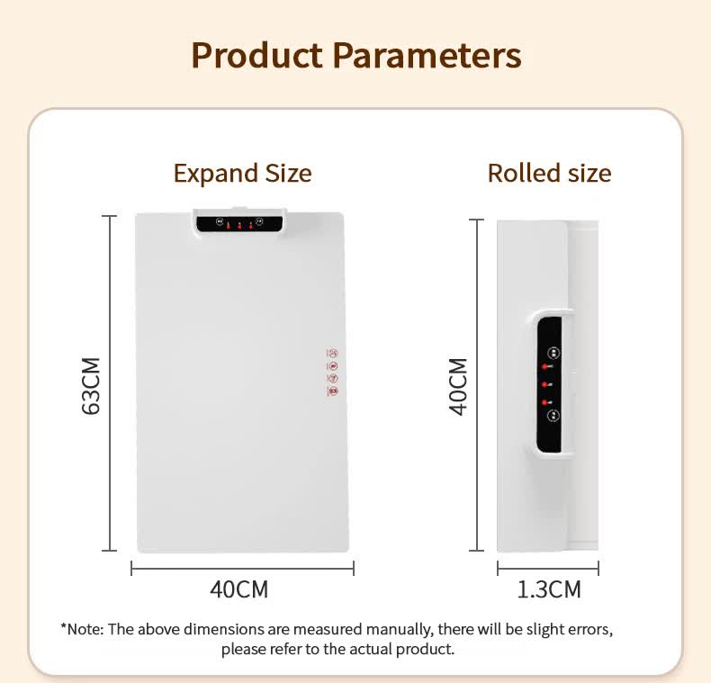 Electric Food Warmer Heating Plate - Large Surface Buffet Warmer with Adjustable Temperature Control 4