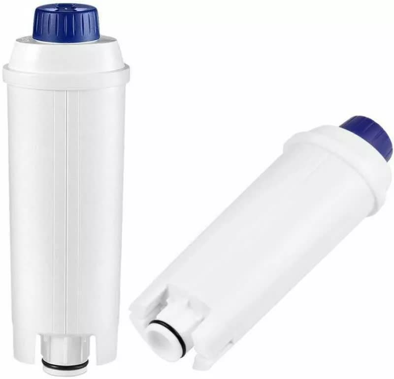 2pcs pack DeLonghi DLSC002 Carbon Filter – Replacement Water Filter for DeLonghi Coffee Machines, Active Carbon Purification 3