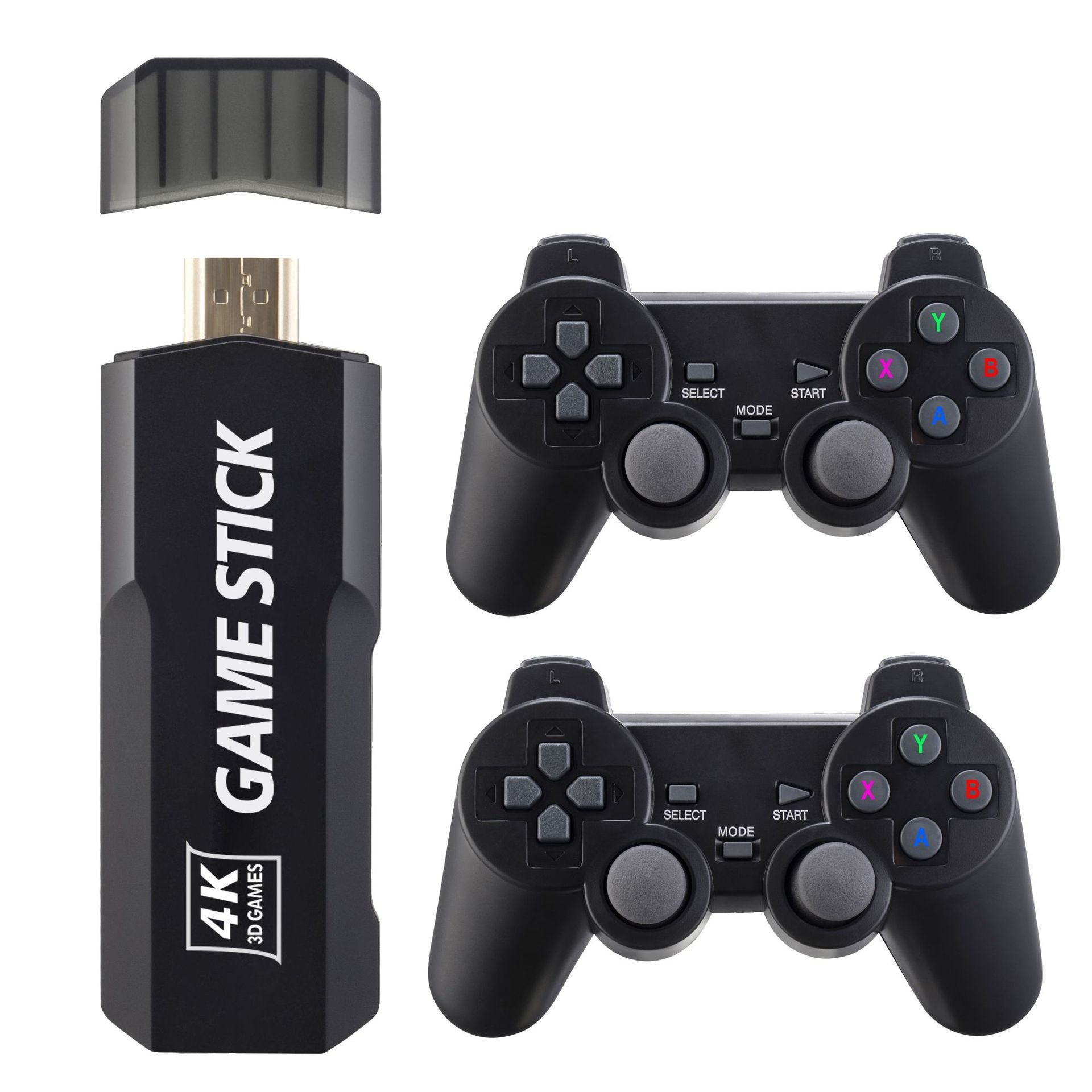 4K 3D Wireless Retro Game Console - 30,000+ Games with Dual Controllers, Supports PSP/PS1/N64 & 28+ Emulators 5