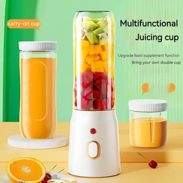 Portable Rechargeable Blender - 450ml High-Speed Personal Smoothie Maker 3
