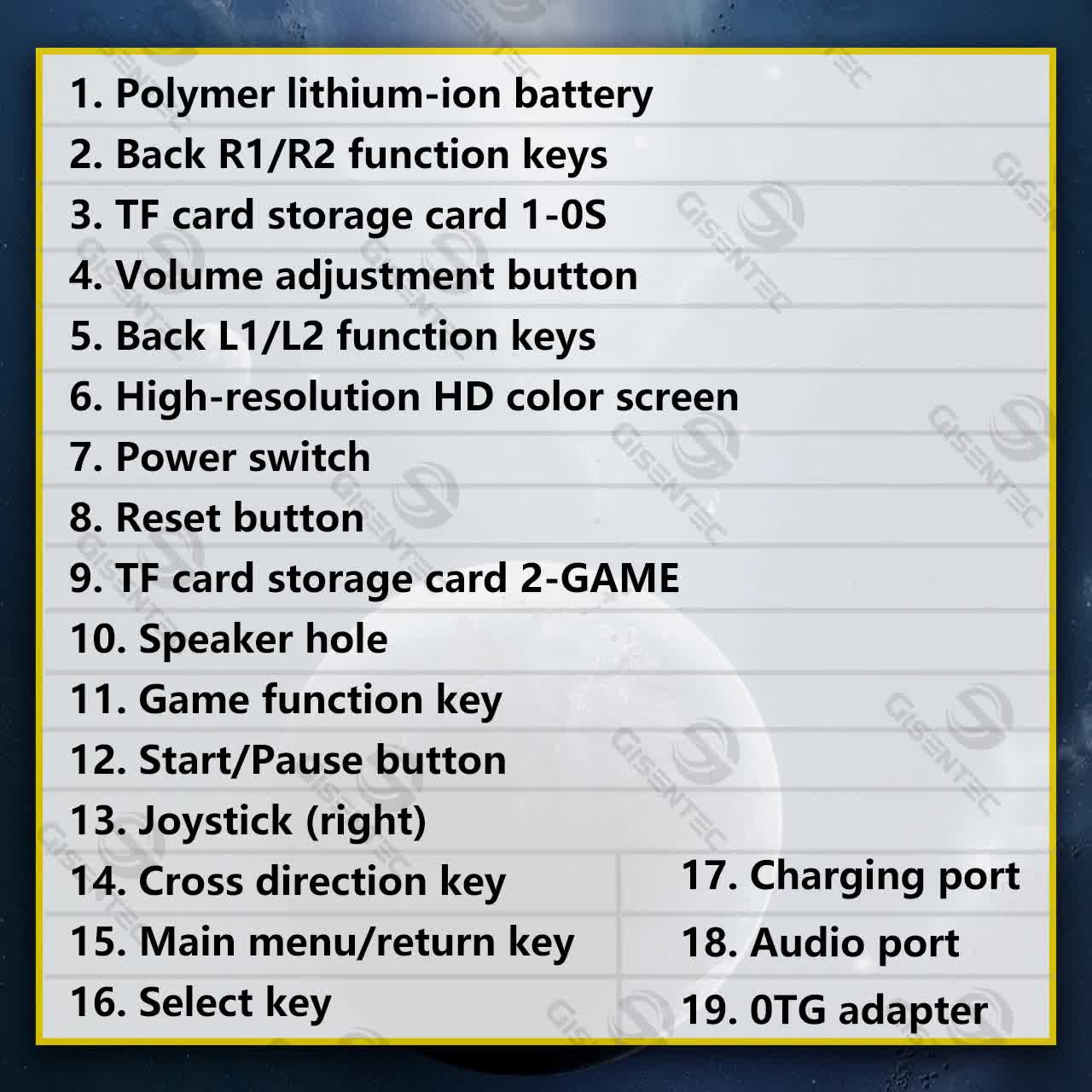 Purple Retro Portable Gaming Console with 128GB, 1 Memory Card - 3D Games, HD Display, and Dual Joysticks 5