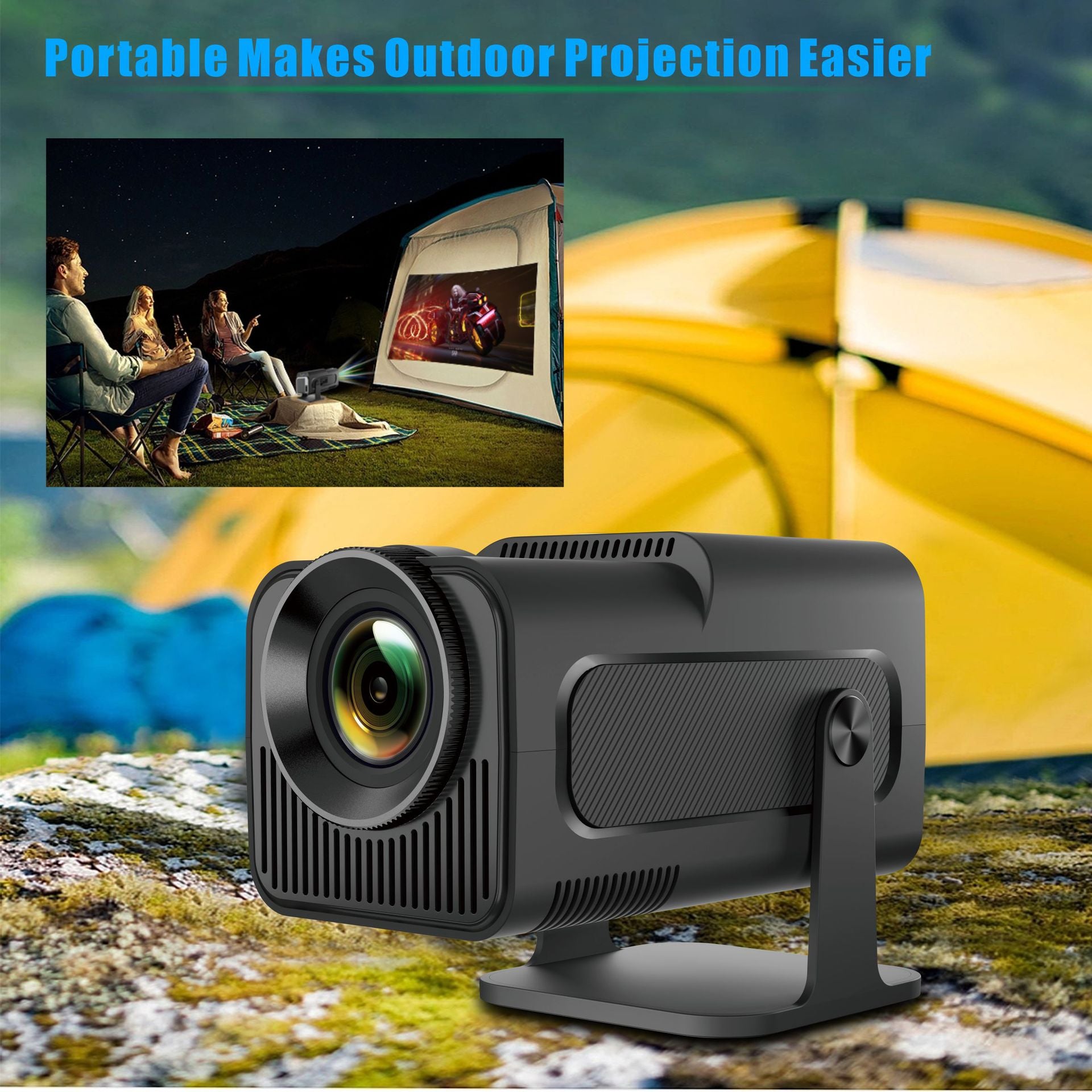 HY320 Android AOSP 4K Full HD Video Projector with Wi-Fi 6 & Auto Keystone Correction 5
