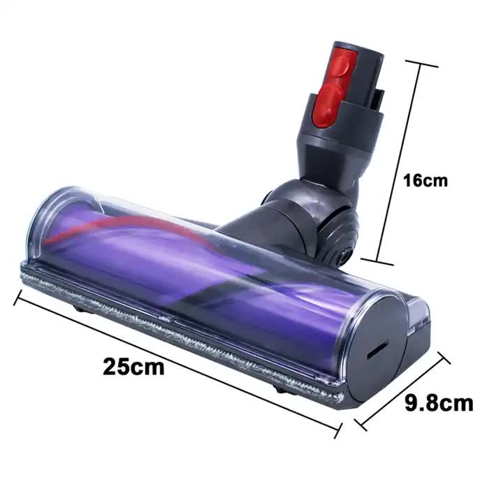Replacement Electric Floor Brush Head for Dyson V7 V8 V10 V11 - Turbo Direct Drive Vacuum Accessory 3