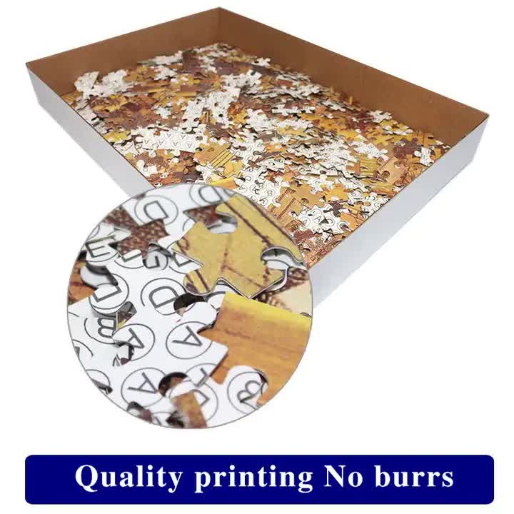 (2 PCS) 1000-Piece Qingming Shanghe Tu Jigsaw Puzzle - High Difficulty Stress-Relief  Toy 4