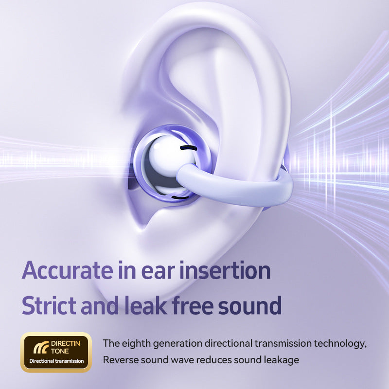 Black M108 Spherical OWS Over-Ear Bluetooth Earphones - Stylish Design, Premium Sound, Wireless Convenience 4