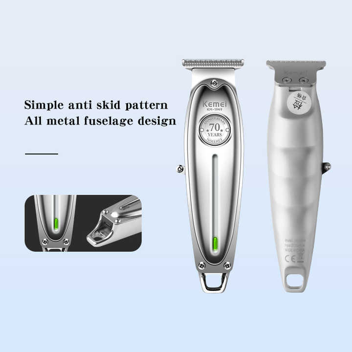 Gold KM-1949 Professional Hair Clipper - Electric Hair Trimmer for Styling & Carving with Precision Blades 3