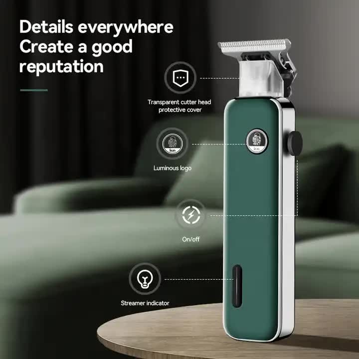 KM-5098 Portable Hair Clipper - Small Electric Trimmer for Carving, Hair Cutting & Styling 3