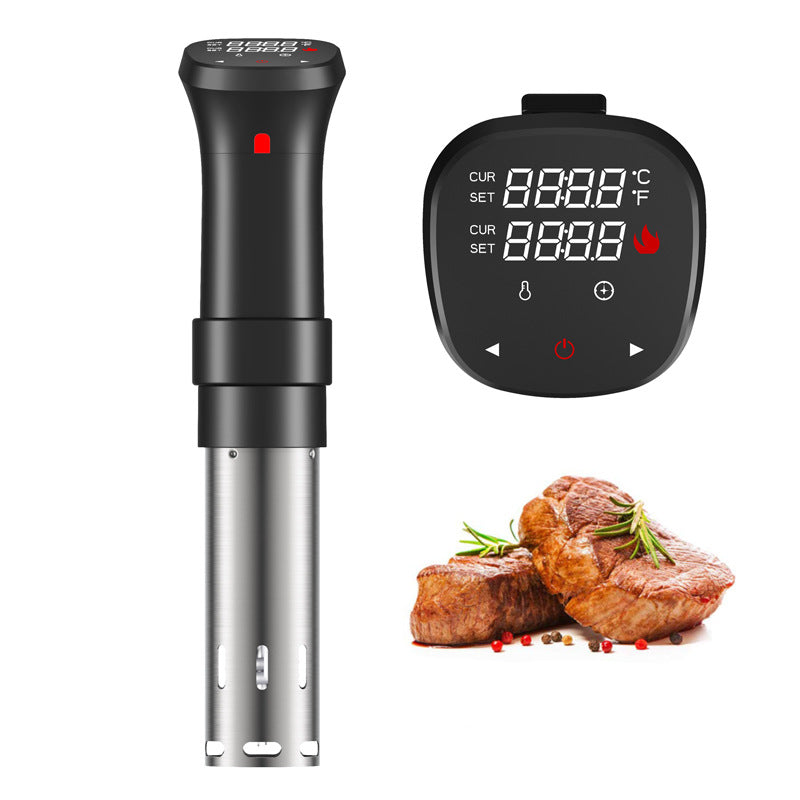 Sous Vide Precision Cooker - Low Temperature Slow Cooker, 1100W Accurate Temperature Control, Includes Recipe for Perfect Steak 3