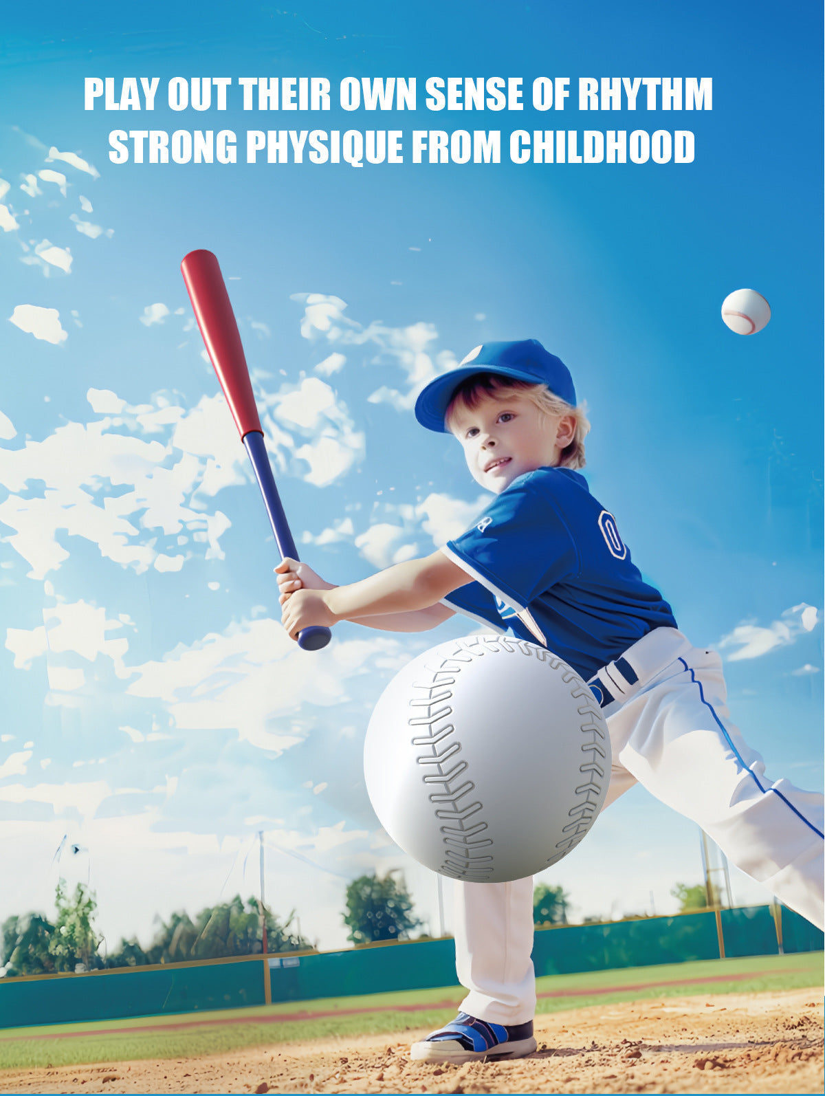 Pink Pedal Serve Drill Baseball Pitching Training Toy Set - Outdoor Parent-Child Softball Batting Practice Kit 3