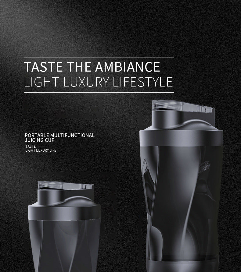 Black Portable High-Capacity Juicer Cup - Powerful Blender with Ice Crushing Capability for Smoothies & Juices 5