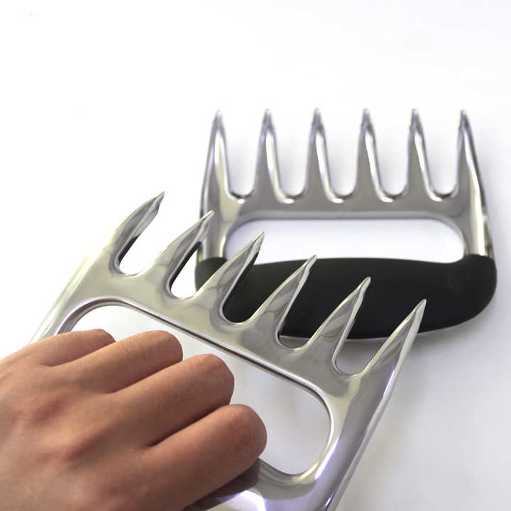 Stainless Steel Meat Shredding Claws – Multipurpose BBQ Tool for Pulled Chicken and Pork 4