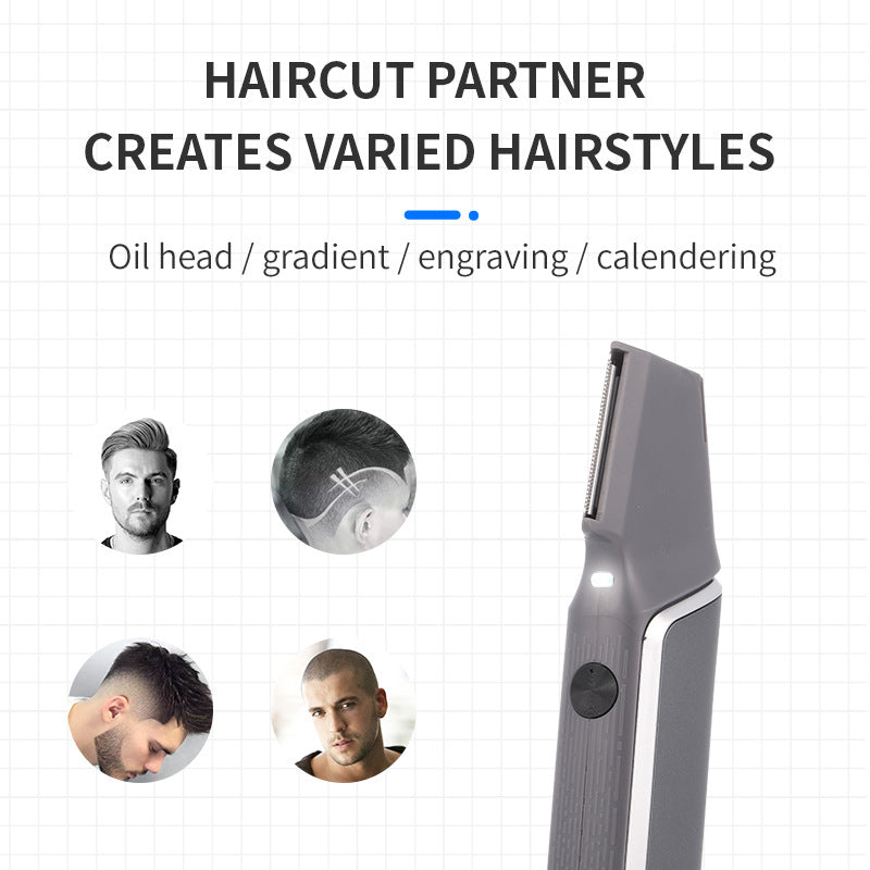 Rechargeable Electric Hair Epilator with Adjustable Length - Multipurpose Grooming Tool 3