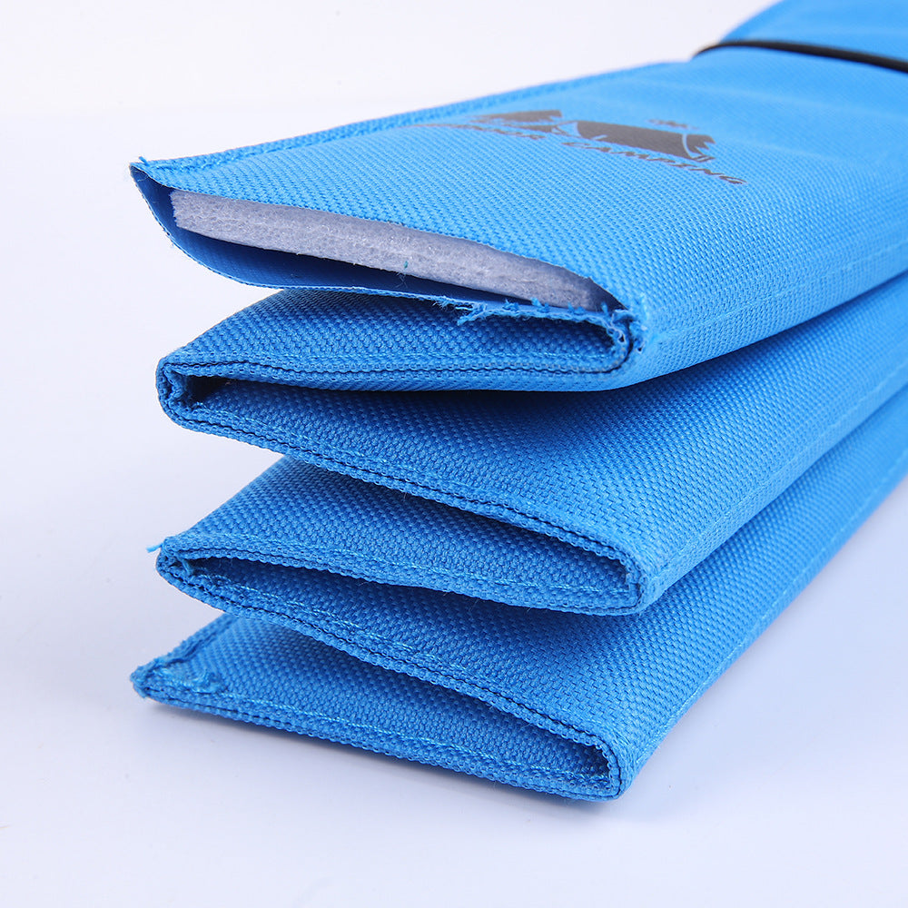 3PCS Green Portable Outdoor Folding Seat Cushion - 42cm x 32cm for Camping and Hiking 5