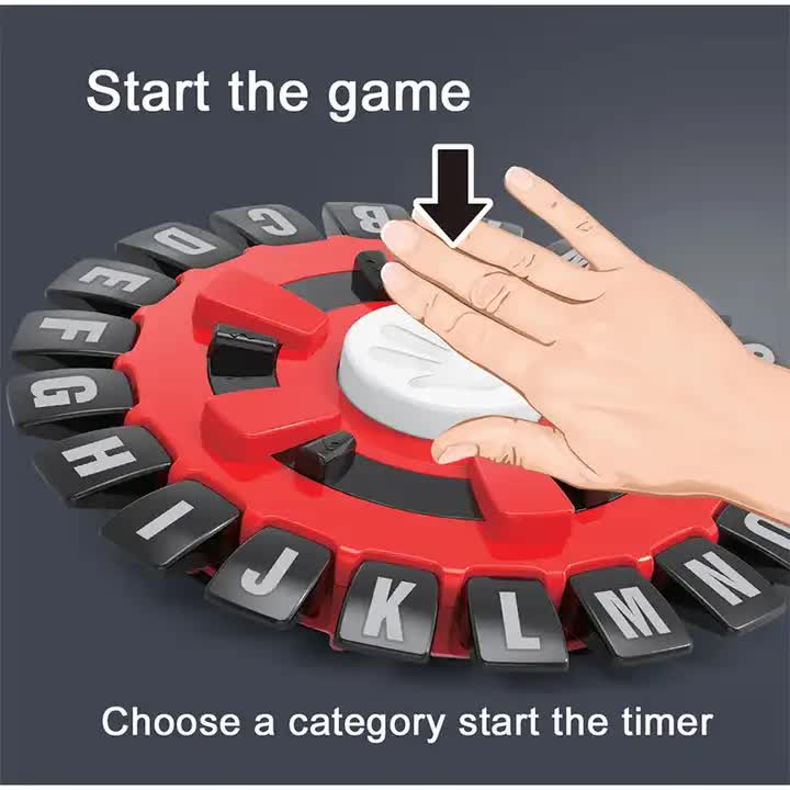 2 Pcs Red  Words Game | Fun & Interactive Letter Board Family Game | Educational Word Challenge for Kids & Adults 4